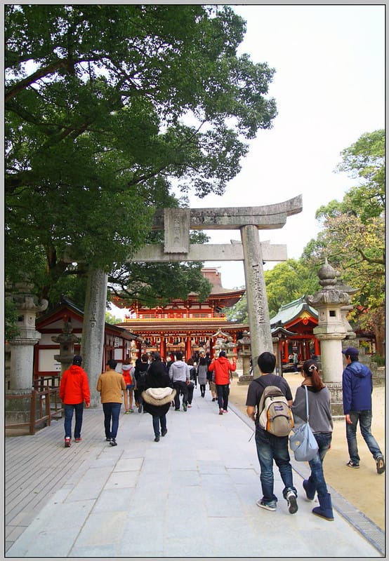 24 九州 天滿宮 石鳥居