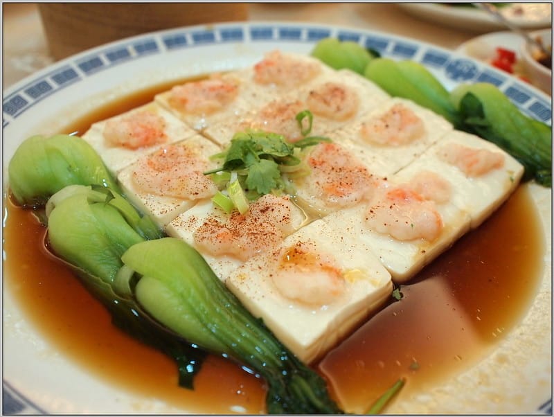 26 龍都酒樓 富貴蝦卵蒸釀豆腐