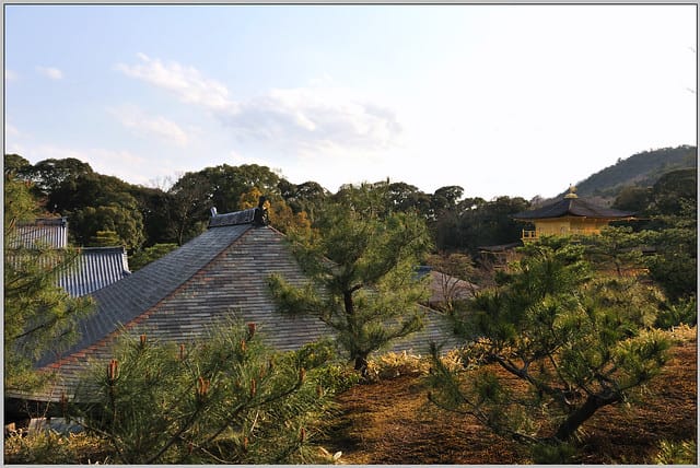 49_1 金閣寺 夕佳亭