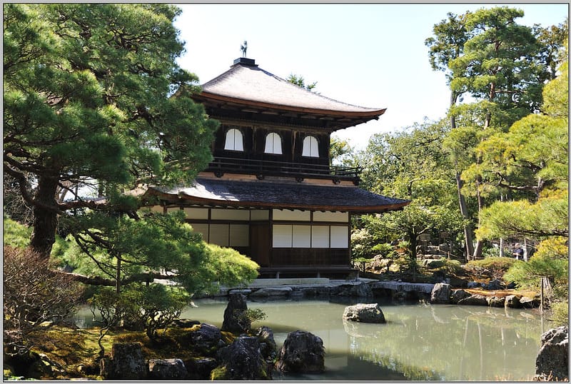 9 銀閣寺 錦鏡池