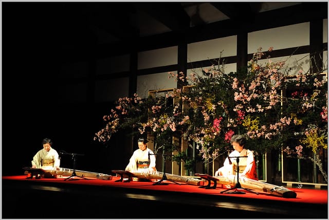 9 京都 二條城 古箏表演