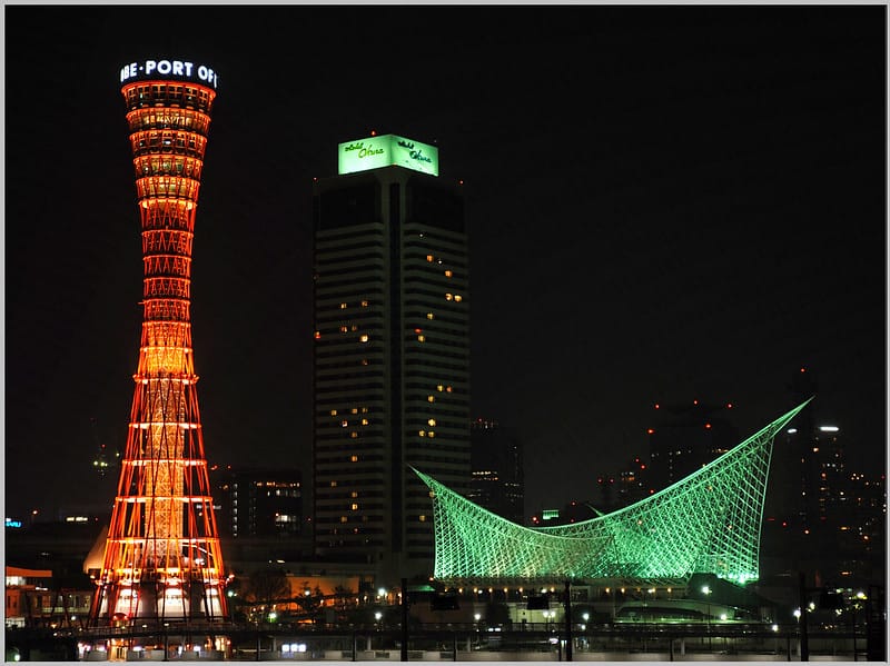 8 神戶港 Mosaic 夜景