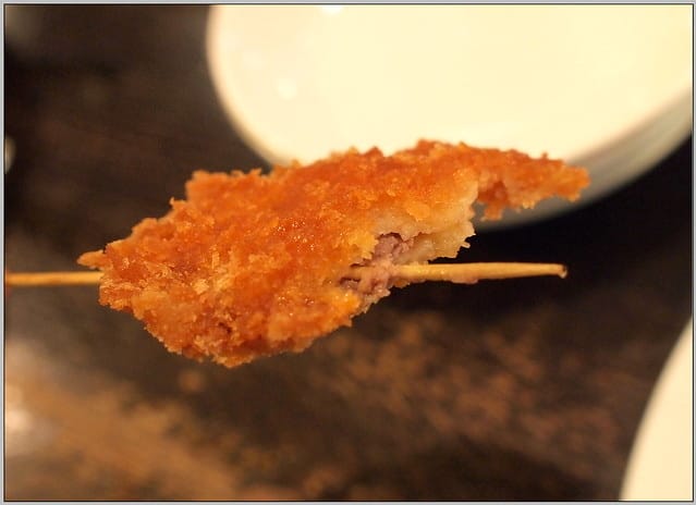 15 大阪 明治軒 炸牛肉串