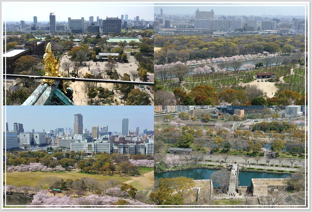 42 大阪城.天守閣 瞭望台