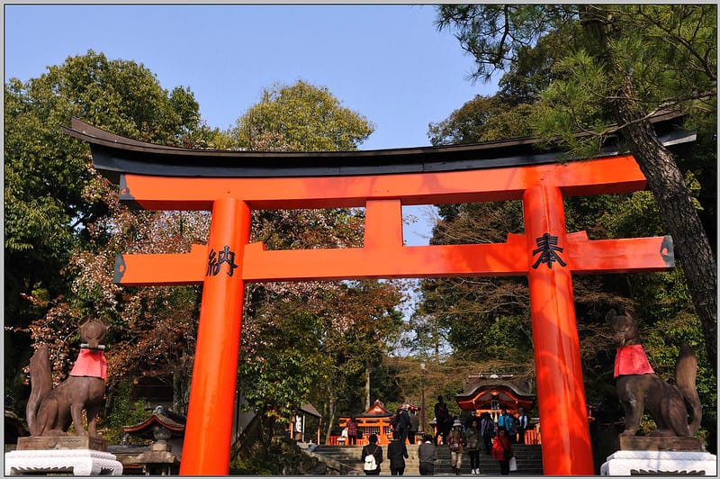50 伏見稻荷神社 狐狸