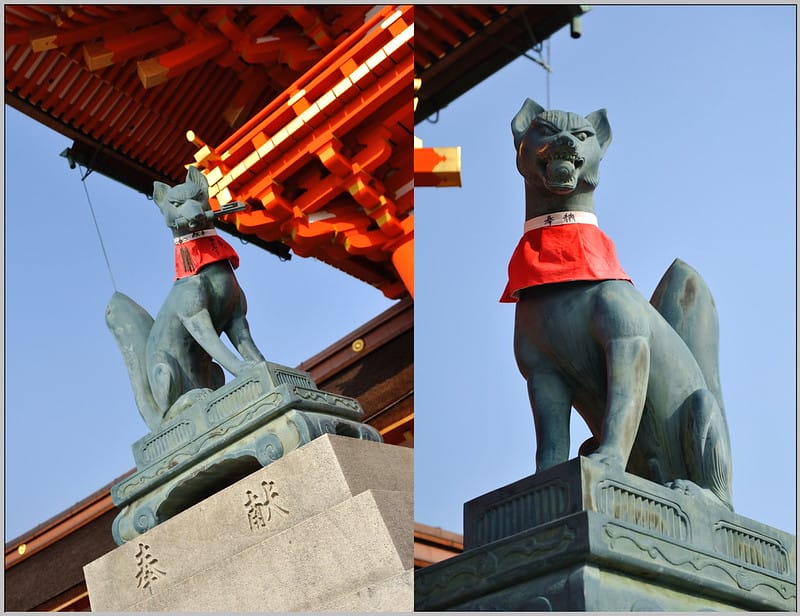 48 伏見稻荷神社 狐狸