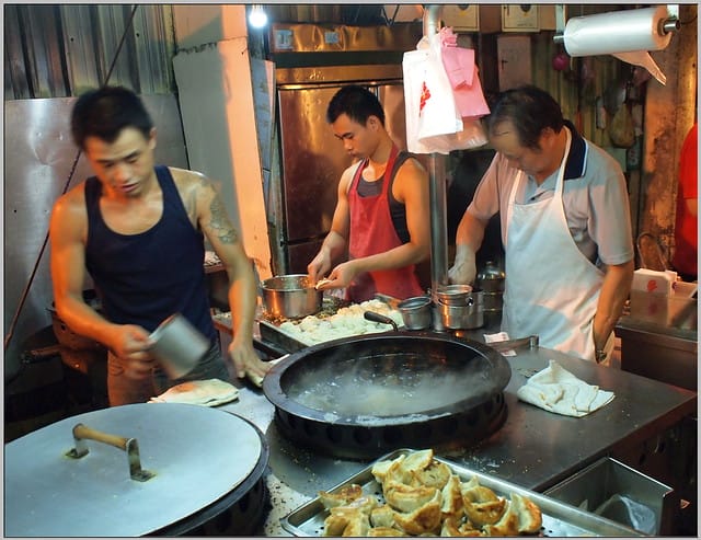 17 臨江夜市 上海生煎包