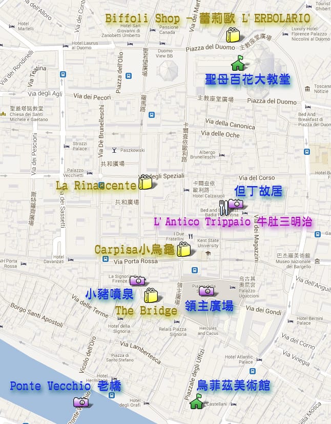 73 佛羅倫斯 map