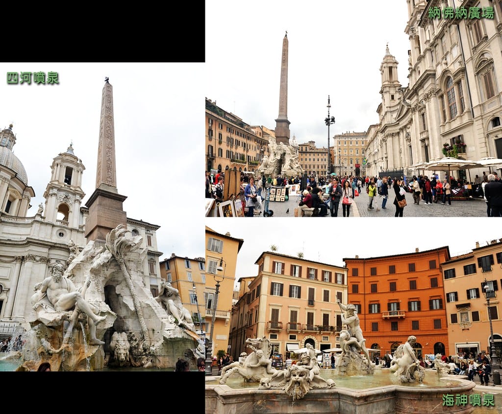 36 羅馬 納佛納廣場Piazza Navona