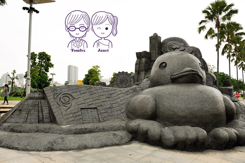 2 夢時代購物中心 秋月‧沙雕祭 黃色小鴨