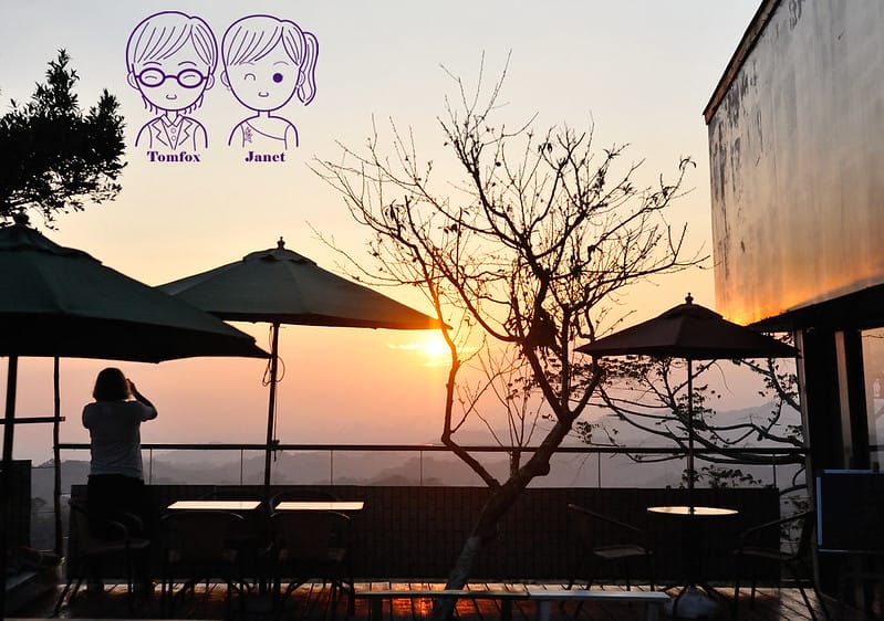 32 新社 夕陽