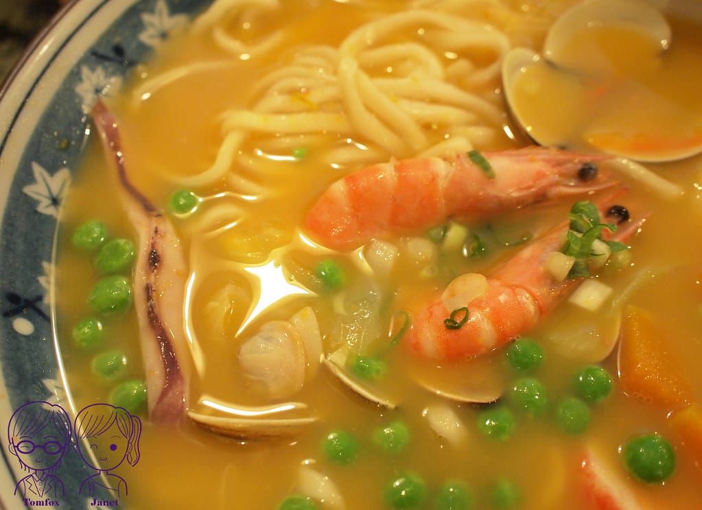 10 麥子磨麵 南瓜海鮮拉麵