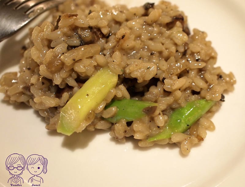 26 Bianco 奶油黑松露蘆筍燉有機飯