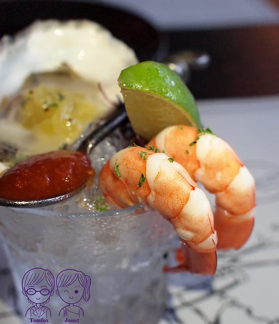 20 The Lobster Bar 柚子奇異果生蠔&鮮蝦雞尾酒