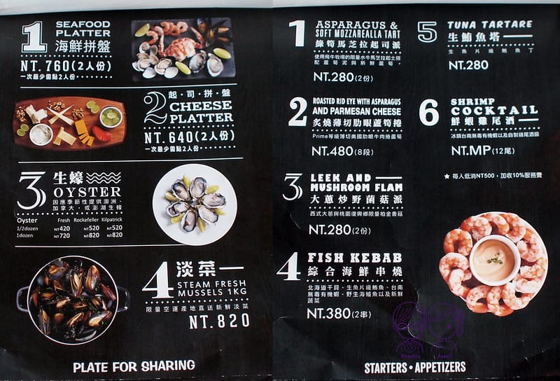 10 The Lobster Bar menu