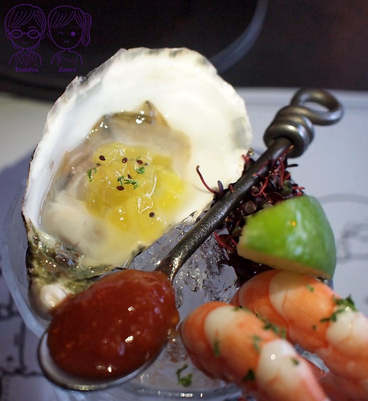 19 The Lobster Bar 柚子奇異果生蠔&鮮蝦雞尾酒