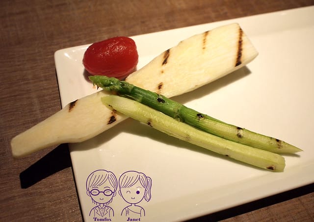 45 樂慕亞 果木燻烤美國珍藏老饕牛排 菜盤