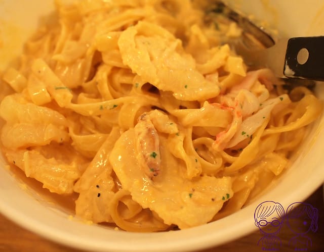 40 Campus Cafe 奶油明太子總匯海鮮扁麵