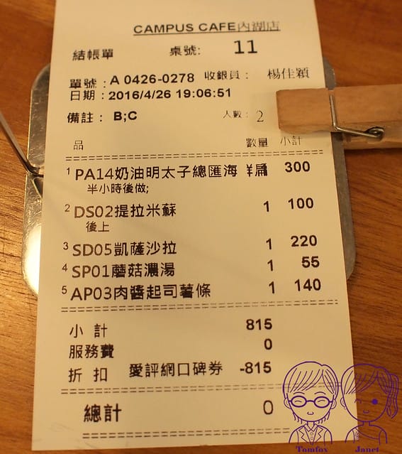 25 Campus Cafe 雙人異國特色料理