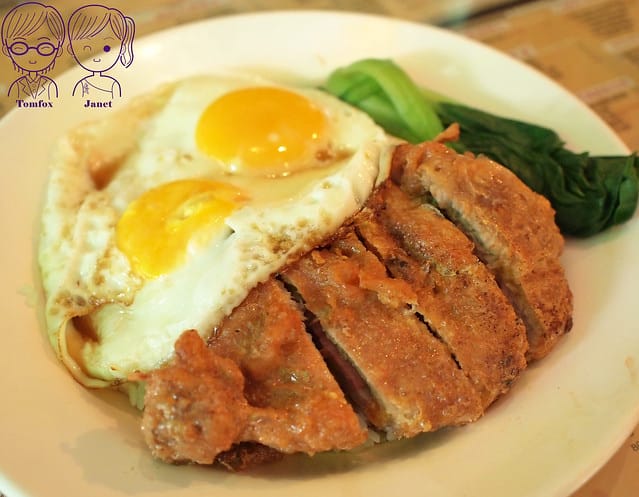 11 香港波記 藍帶芝士豬排雙蛋飯