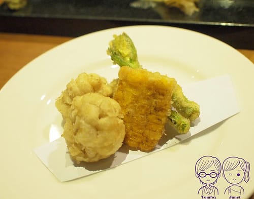 30 月酒居 鱈魚白子 天婦羅
