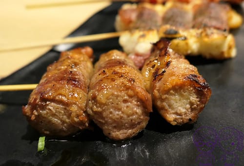 40 炭旬居酒屋 金針菇牛肉卷