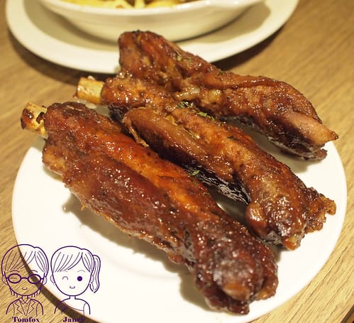43 蘑菇森林 美式BBQ烤豬肋排