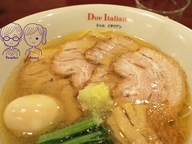 18 Due Italian 具だくさんの塩らぁ麵