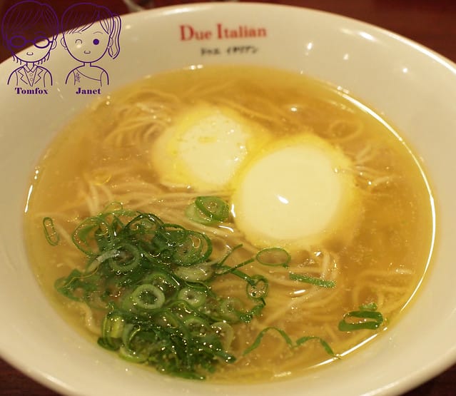 21 Due Italian らぁ麺フロマージュ(起司拉麵)