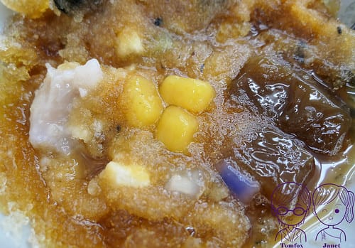 20 良 古早味黑砂糖剉冰 QQ&地瓜圓