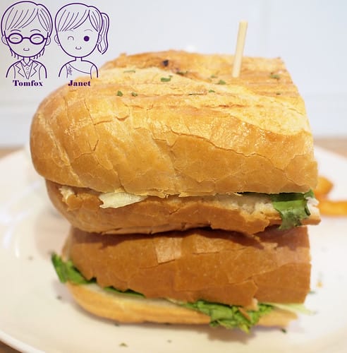 28 秘食 法國潛艇堡.蒜味燻鮭魚