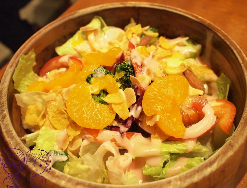 台北 -《CAMPUS CAFE-忠孝店》輕鬆學院風 聚餐餐 41 CAMPUS CAFE-忠孝店 綜合鮮蔬水果優格沙拉