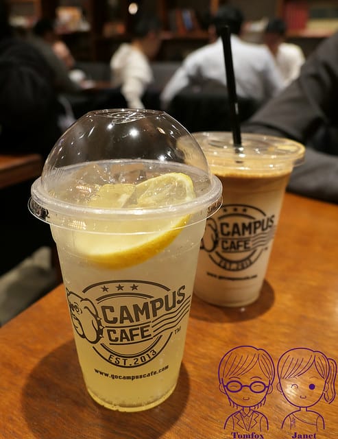 台北 -《CAMPUS CAFE-忠孝店》輕鬆學院風 聚餐餐 58 CAMPUS CAFE-忠孝店 萊姆接骨木微蘇打