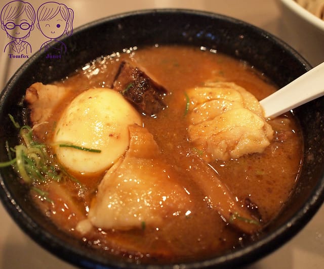 28 五ノ神製作所 蝦子玉子肉沾麵(エビ全部) 沾汁