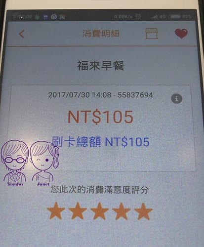 7 福來早餐 Gomaji行動支付