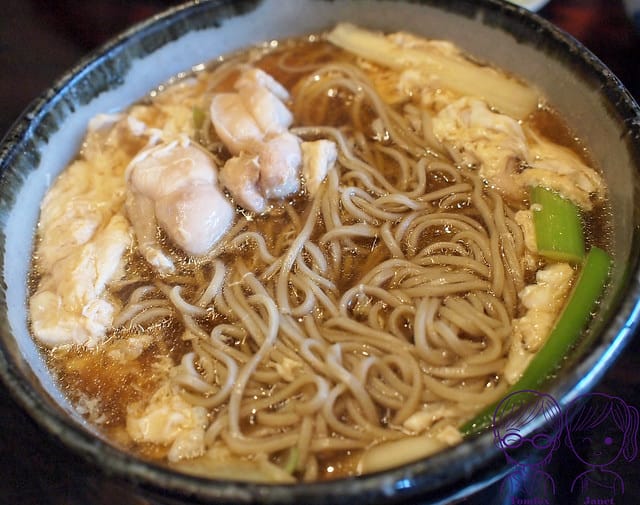 38 箱根 はつ花(初花蕎麥麵) 親子南ばんそば(雞肉雞蛋熱湯蕎麥麵)