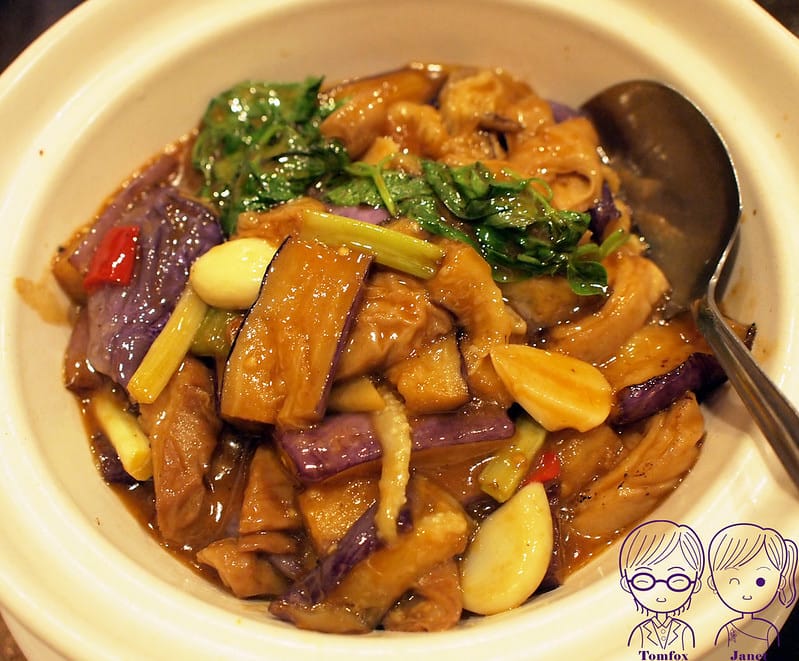 29 驥園川菜餐廳 肥腸茄子煲