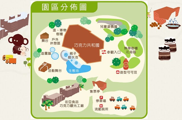 4 宏亞巧克力共和國 案內