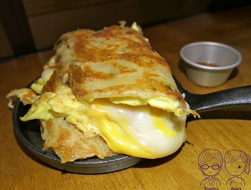 26 Guru House 3種起士鐵板厚夾蛋餅