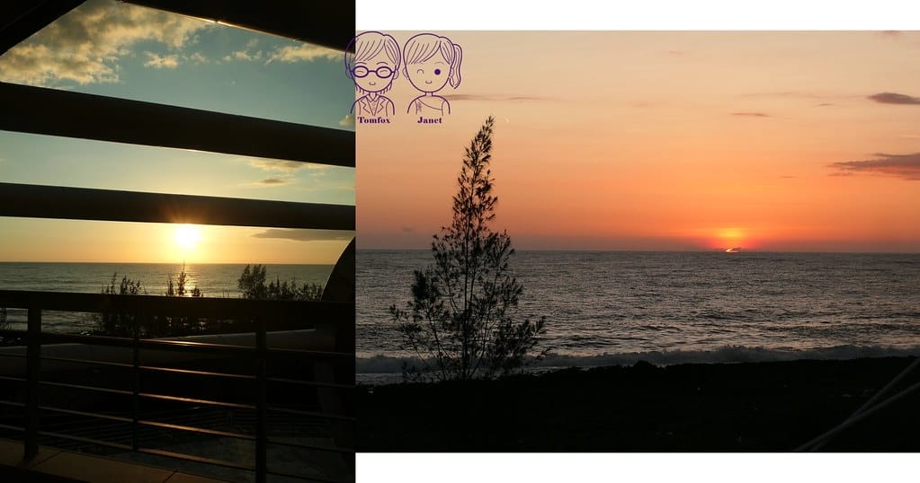 34 海生館 夕陽