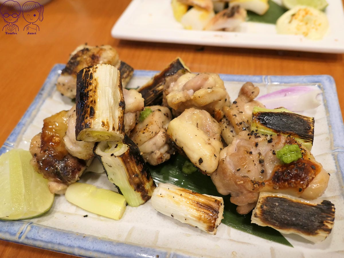 28 燦爛和食 四方雞肉大蔥串.jpg