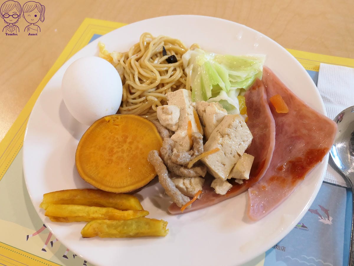 69 福泰翡翠灣渡假飯店 早餐 金山地瓜.jpg