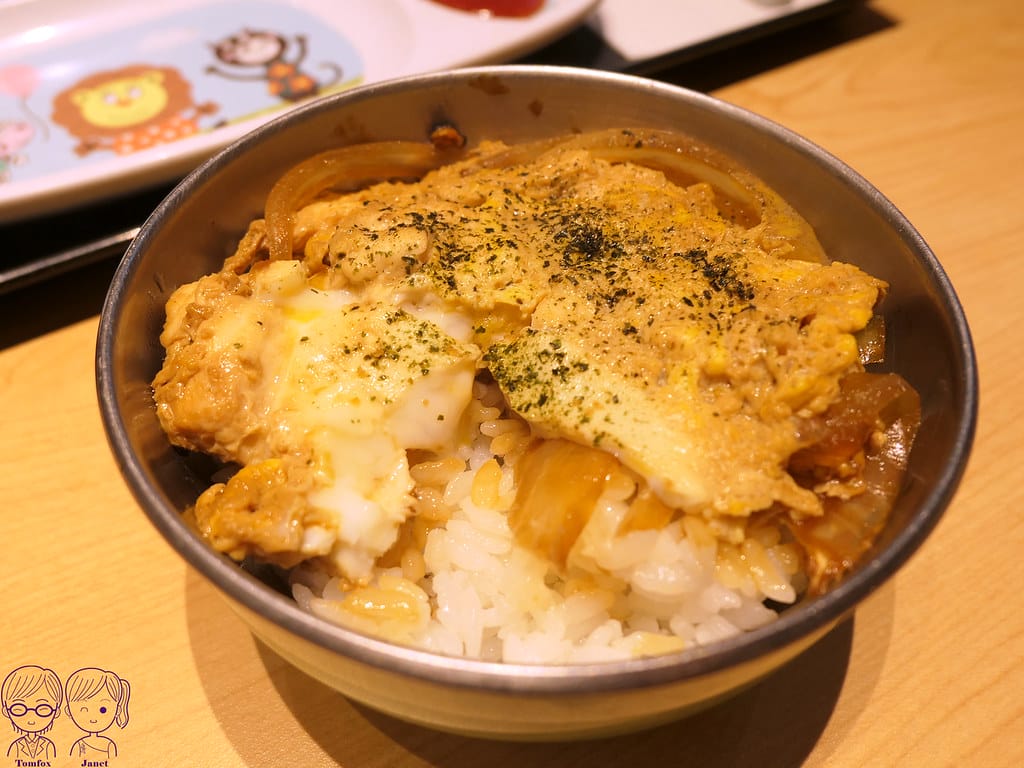 台北 - 勝博殿 日式豬排 高麗菜絲、醬菜、米飯、味噌湯 吃 40 勝博殿 兒童親子丼套餐