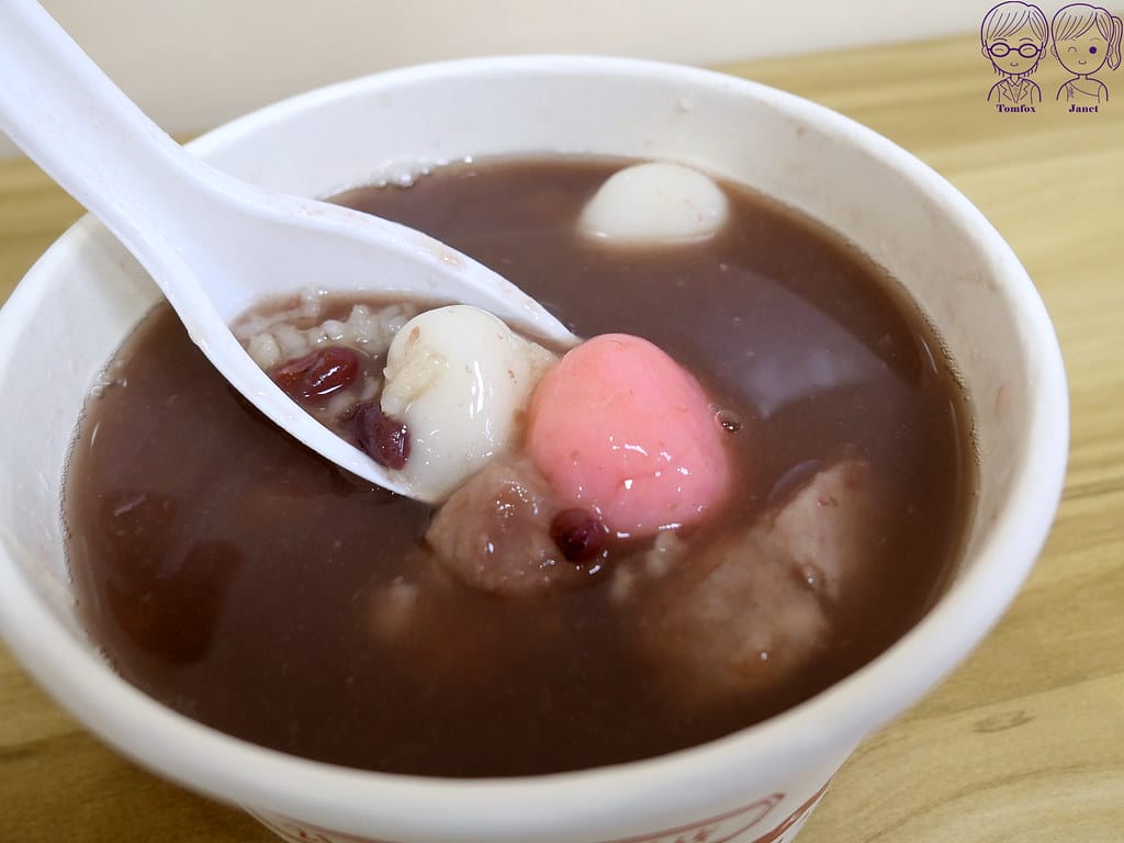 20 216粉圓大王 6號 招牌紅豆湯 湯圓