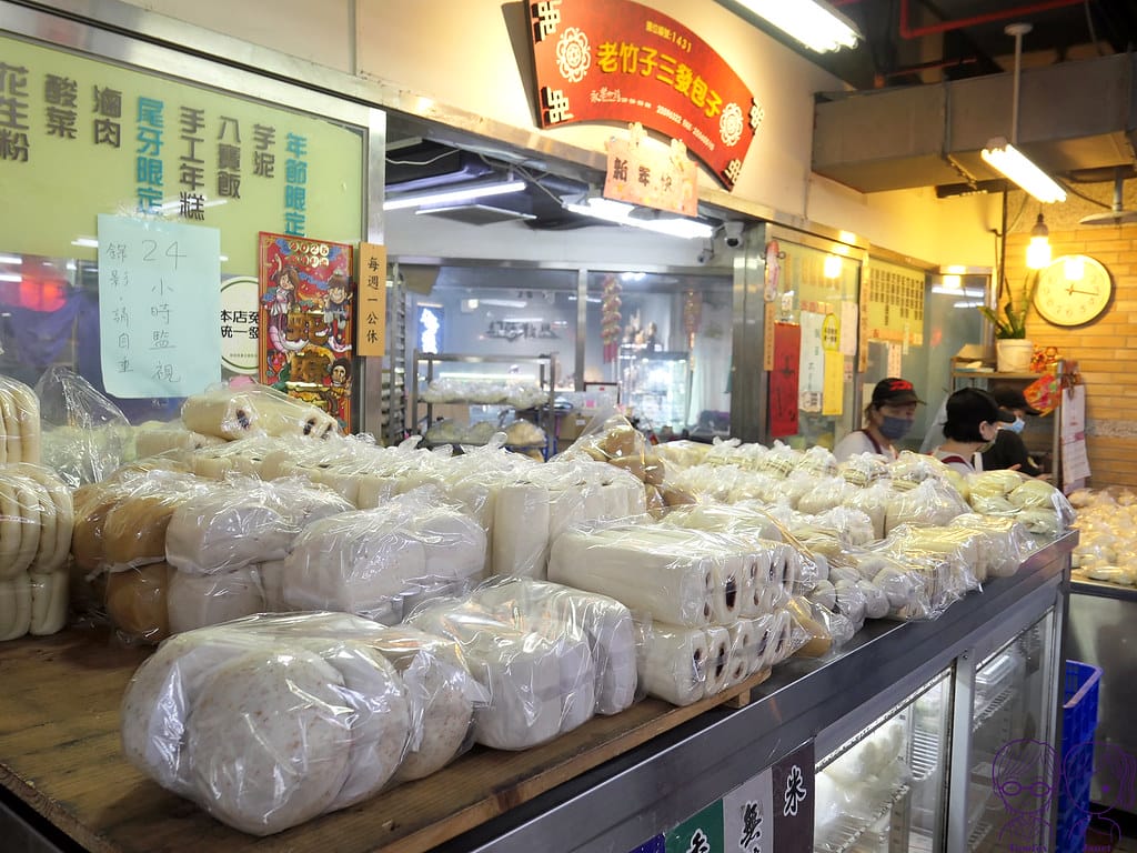 老竹子三發包子 千層饅頭/絲卷 竹筍肉包(佛跳牆肉包) 台北 8 老竹子三發包子 包子、饅頭