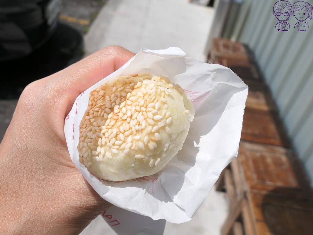 27 五結阿賢碳烤燒餅店 小蔥餅