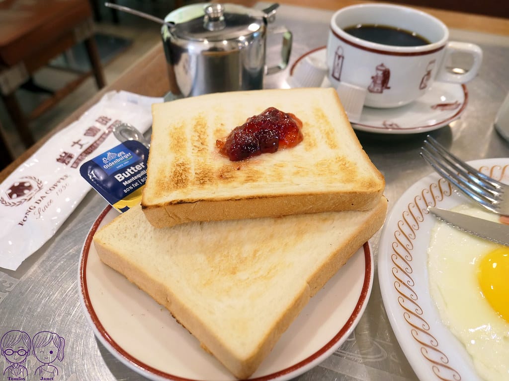 27 蜂大咖啡 早餐套餐 吐司