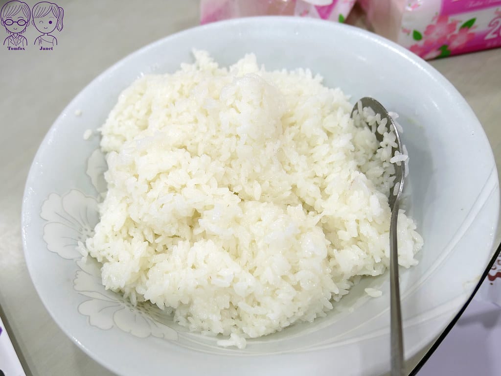 阿國海鮮 預約制無菜單料理 炭火黑糖桂圓粉圓喝到飽 宜蘭壯圍 18 阿國海鮮 白飯