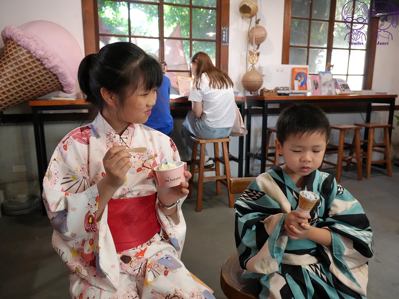 【台中住宿】梧棲文化出張所｜入住日治時期古蹟民宿！浴衣體驗、義式手工冰淇淋