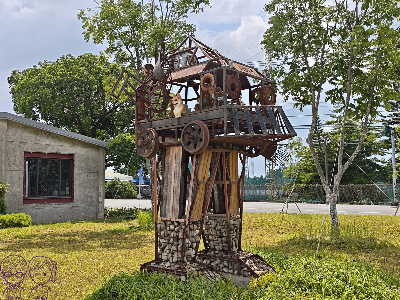 雲林斗六免門票景點｜斗六糖廠竹創基地，百年糖廠變身竹藝園區，竹苑親子遊戲場、台糖冰品必吃